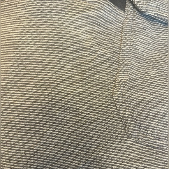 Mens Billabong Sweatshirt XXL (gray and white pinstripe) - Picture 3 of 4